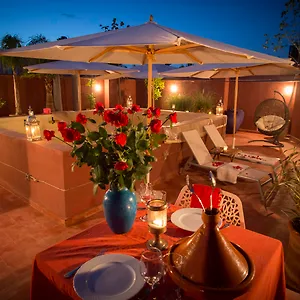 Riad Rose Du Desert Marockansk riad